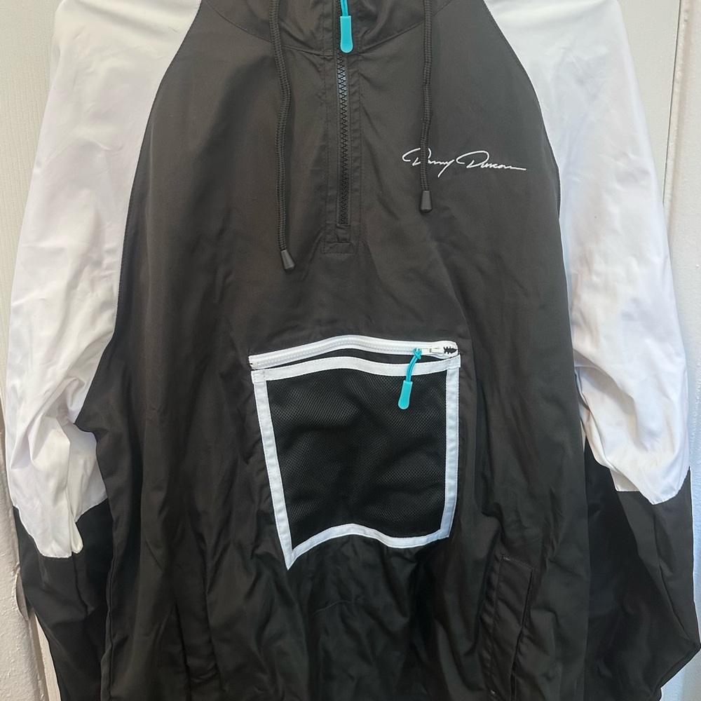 Danny Duncan Windbreaker Jacket w Hoodie | Unisex | Semi-New | Size L
